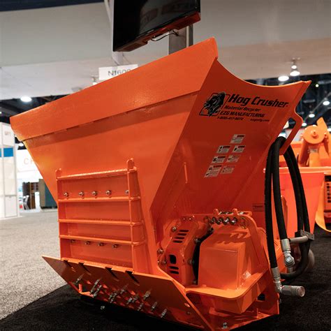 skid steer concrete crusher rental|rock crusher for skid steer.